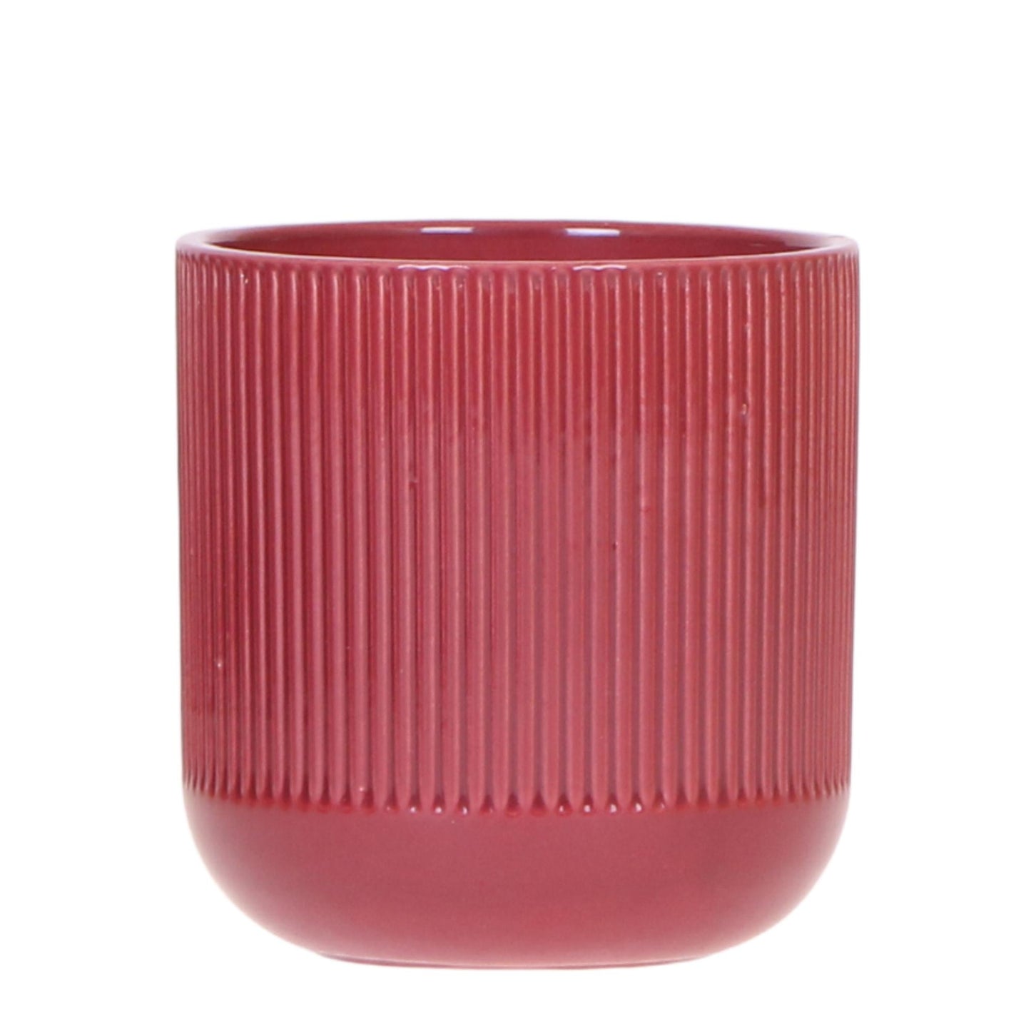 Hummingbird Home | Flare decorative pot - Red - Ø9cm