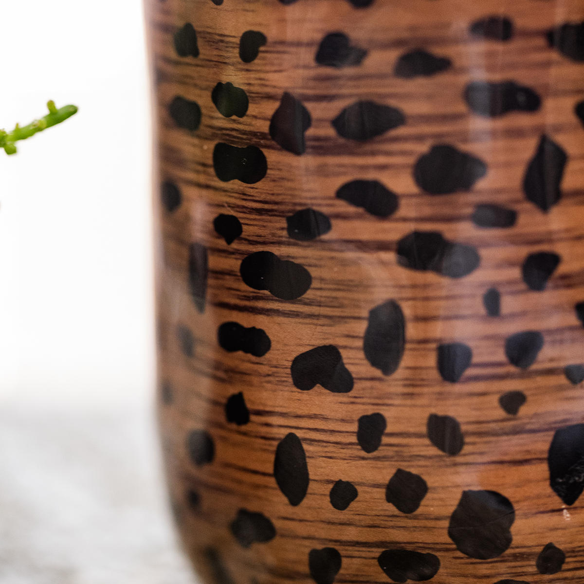 Hummingbird Home | Leopard decorative pot - Ø9cm