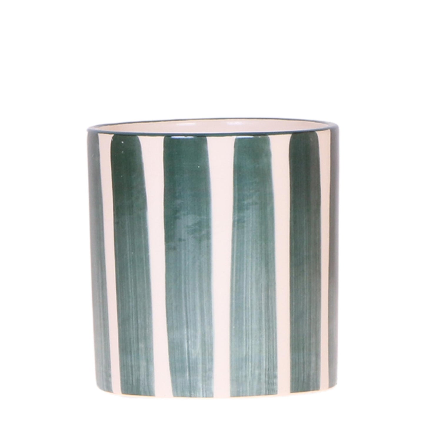 Hummingbird Home | Painted stripe - Green - Ø9cm