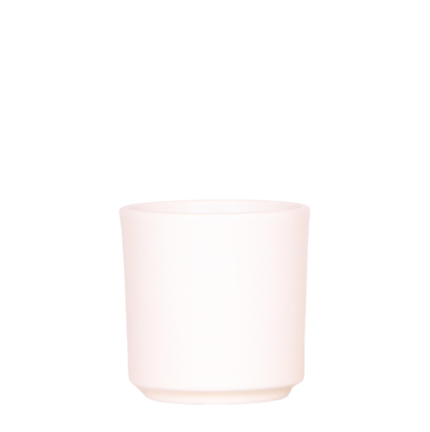 Kolibri Home | Simplicity flowerpot - Ceramic decorative pot - White - 9cm