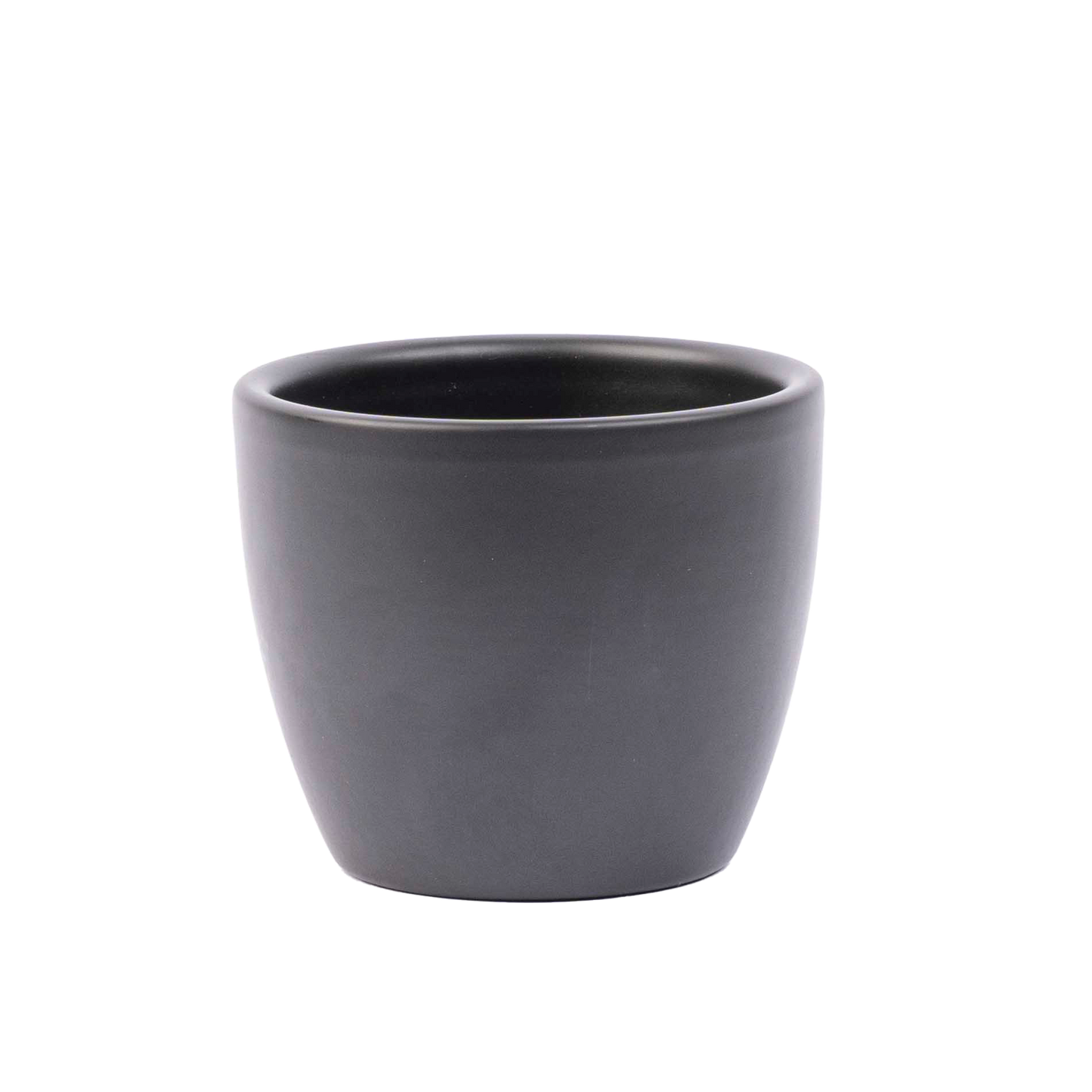 Pot Boule Anthracite matt - D7.5 H6 cm