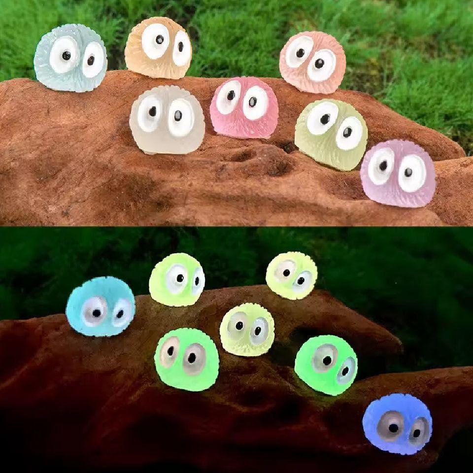 Glow in the dark - Minis - Multi - ↑ 1 cm - 14 pieces