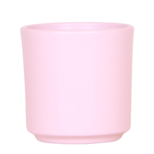 Hummingbird Home | Simplicity flowerpot - Ceramic decorative pot - Pink - 9cm