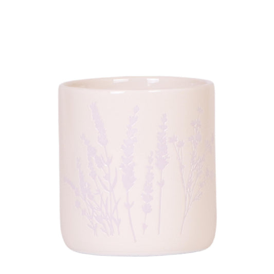 Hummingbird Home | Floral flowerpot - Lavender - 9cm
