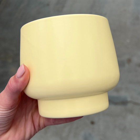 Hummingbird Home | Scandic flower pot - Yellow - ⌀9cm