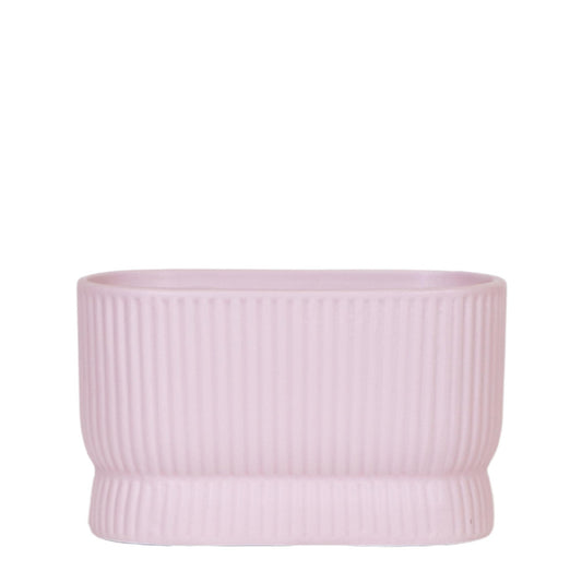 Hummingbird Home | Diabolo twin decorative pot - Pink