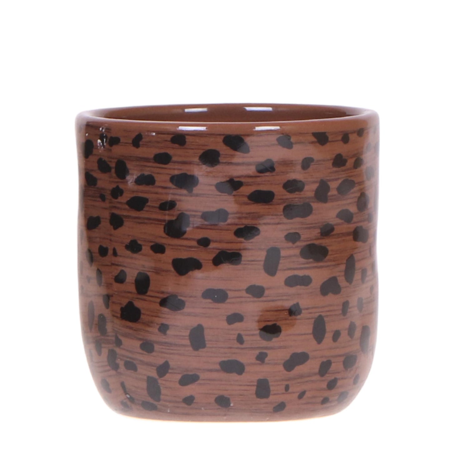 Hummingbird Home | Leopard decorative pot - Ø9cm