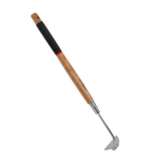 Hand hoe - Medium - galvanized steel - Ash wood handle