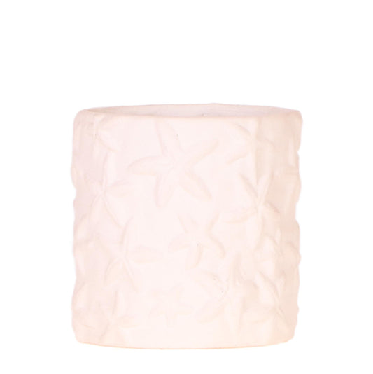 Hummingbird Home | Star Fish decorative pot - Off White - Ø9cm