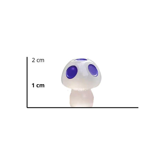 Glow in the dark - Mushrooms - Multi - ↑ 2 cm - 8 pieces