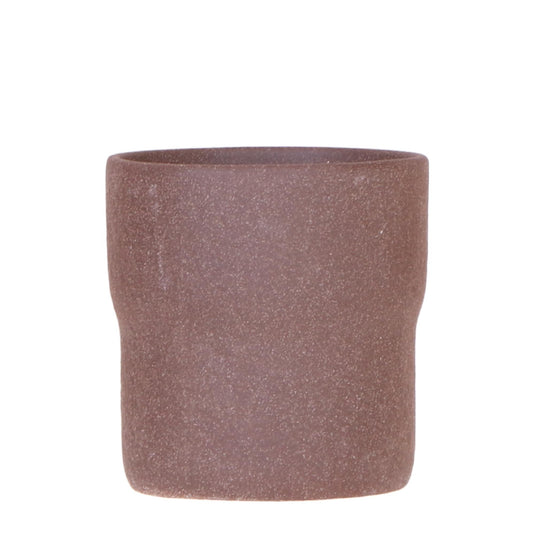 Hummingbird Home | Rustic decorative pot - Brown - Ø9cm