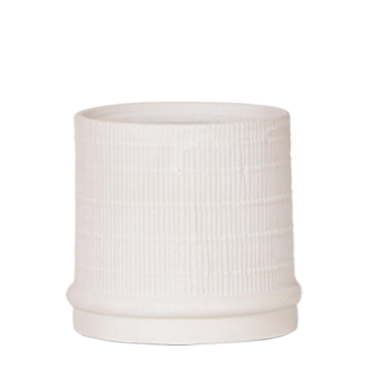Hummingbird Home | Bali decorative pot - Off White - Ø9cm