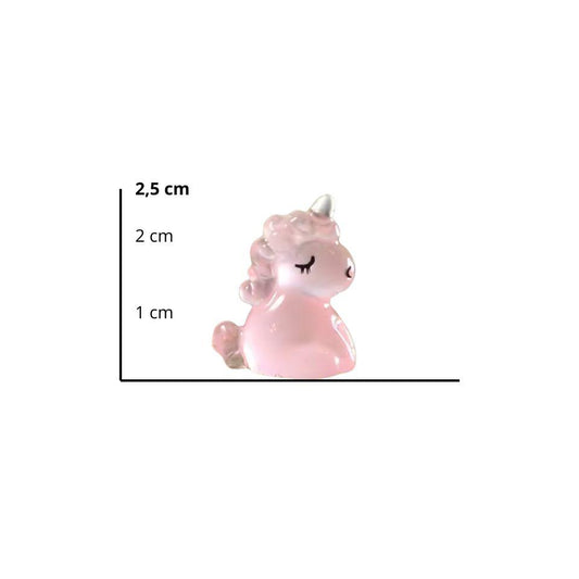 Glow in the dark - Unicorns - Multi - ↑ 2.5 cm - 6 pieces