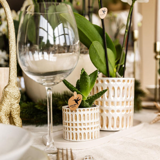 Hummingbird Home | Mosaic decorative pot - Ø9cm