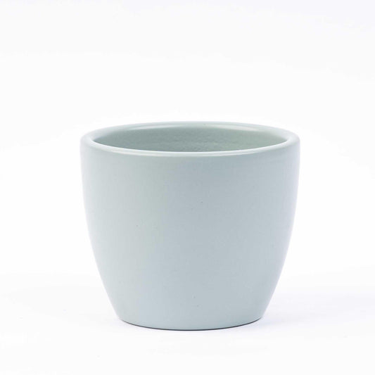 Pot Boule Urban green matt - D7.5 H6 cm