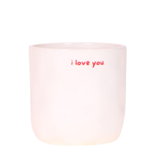 Hummingbird Home | I love you decorative pot - Ø9cm