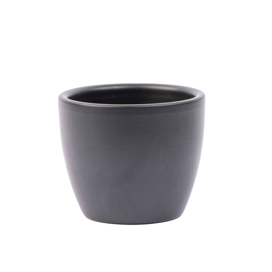 Pot Boule Anthracite matt - D7.5 H6 cm