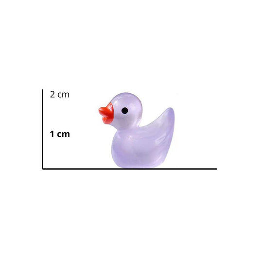 Glow in the dark - Ducks - Multi - ↑ 2 cm - 7 pieces