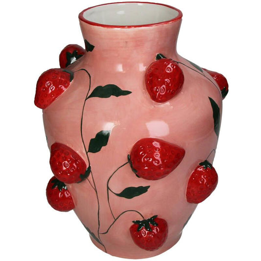 Vase Strawberry Dolomite 25.3 cm
